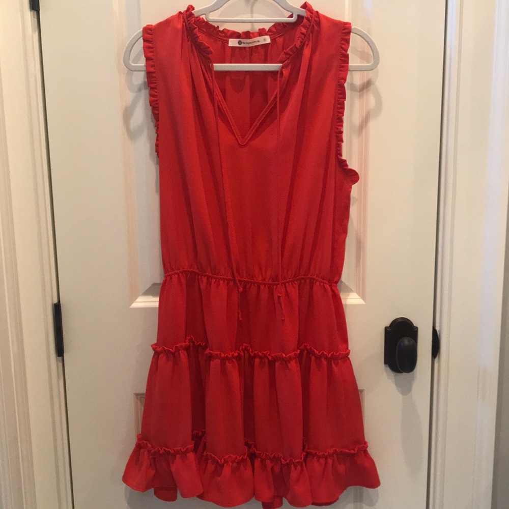 Ruffle Mini Dress